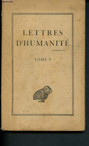 """Lettres d'humanité"" - Tome V"
