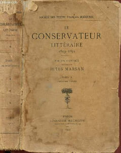 Le conservateur littéraire 1819-1821