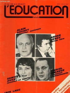 L'Education Hebdo n°458 - 28 Mai 1981 :