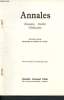 Annales - Economies - Sociétés - Civilisations - Extrait du numéro 4-5, juillet-octobre 1972 : Compte rendus : Démographie et sociologie de la famille ...