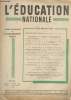 L'éducation nationale - N°22 Jeudi 18 Juin 1953 :. Lot Fernand, Hémand M.