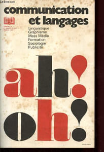 Communication et langages n°50 - 4e trimestre 1981 : Les révolutions de la communication, par J.-P. Puigasse ( Herb Lubalin, homme de communication;, par Jean Larcher - Les sciences en échec dans les livres pour la jeunesse, par Philippe Schuwer -etc.