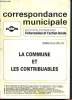 Correspondance municipale n°172-173 - Novembre - Décembre 1976 : La commune et les contribuables. Gontcharoff G., Bouvard C.
