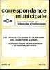 Correspondance municipale n°209 - Juin 1980 : Brève histoire de la réforme des collectivités lcoales - la dotation globale en fonctionnement, par René ...