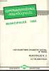 "Correspondance municipale n°232 : Les quartiers d'habitat social (2e partie) - Municipales n°11 : la telematique ; La cohabitation français-immigrés ...