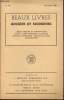 Catalogue n°427 - Automne 1980 : Beaux livres anciens et modernes : Beaux livres anciens et modernes : Livres anciens et romantiques, beaux livres ...