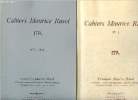 Cahiers Maurice Ravel n°1 et n°2 en deux volumes. Fondation Maurice Ravel
