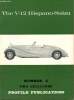 Profile Publications Number 3 : The V-12 Hispano-Suiza. Boddy William