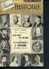 Les cahiers de l'Histoire n&deg;6 - D&eacute;cembre 1960 - Janvier 1961 - Num&eacute;ro double-exceptionnel : Etude compl&egrave;te sur les Rois et les Reines et les ...
