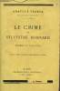 Le crime de Sylvestre Bonnard, membre de l'Institut. France Anatole