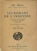 Les romans de l'individu - XIXe siècle : Constante, Sainte-Beuve, Stendhal, Mérimée, Fromentin. Hytier Jean