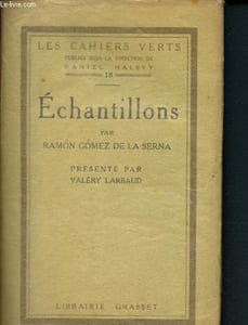 "Echantillons (Collection ""Les cahiers verts"" N°16)"