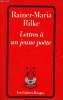 "Lettres à un jeune poète (Collection ""Les Cahiers Rouges"")". Rilke Rainer-Maria