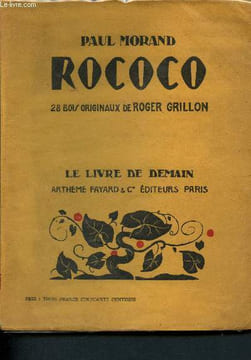 "Rococo (Collection ""Le livre de demain"")". Morand Paul