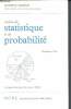 Notions de statistique et de probabilité - première A et terminale A.. Hagège Maurice