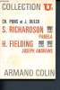 "Samuel Richardson : Pamela - Henry Fielding : Jospeh Andrews (Collection U/U2. Série "" études anglo-américaine. Dossiers litteraires"".)". Pons Ch. ...