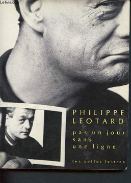 Pas un jour sans une ligne. Leotard Tomasi Philippe Ange