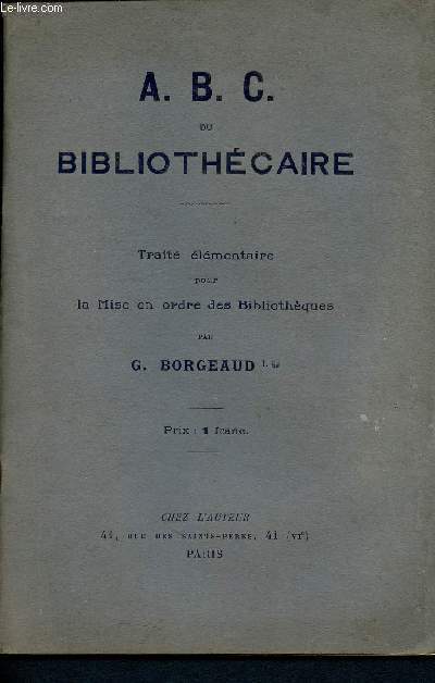 Borgeaud Bibliothèques