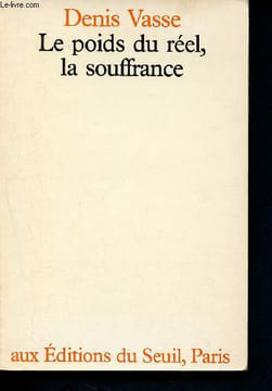 "Le poids du réel, la souffrance - Altération, altérité - La jalousie et le bavardage - la traversée du désêtre - Voix et visage - L'espoir - Approche ...