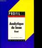 Analytique du beau - Kant- Profil 707- Textes philosophiques. Kant Emmanuel, Ole Hansen-Love