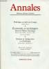 Annales N°4 Juillet-Août 1994 - Politique et sida au Congo - Ecomomie et technique en Chine - Nation et intégrisme en Amérique - Autour de l'Islam. ...