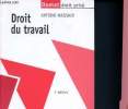 Droit du travail - Collection Domat droit privé. Mazeaud Antoine