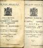 Livre blanc anglais n°1 et 2 : 2 volumes - Rapport definitif de sir nevile henderson - g.c.m.g. - sur les circonstances qui ont determine la fin de sa ...
