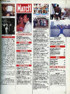 Paris match - N°2150 aout 1990 - Tous ensemble au sommet des 8000 - les grands écrivains aventuriers : Antoine de Saint-Exupery - Stéphanie de Monaco - Barbara Hendrix - Gunter Sachs - Madonna - Jusqu'où ira Saddam Hussein - Florence Arthaud