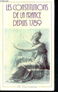 Les constitutions de la france depuis 1789 - 228