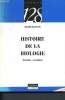 Histoire de la biologie - Hérédité - évolution - 66 - sciences 128. Buican Denis