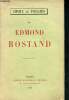 Edmond Rostand - Choix de poésies. Rostand Edmond