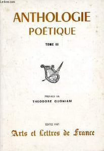 Anthologie poétique - tome III