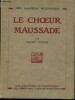 Le choeur maussade - les cahiers nouveaux N°30. Desson André