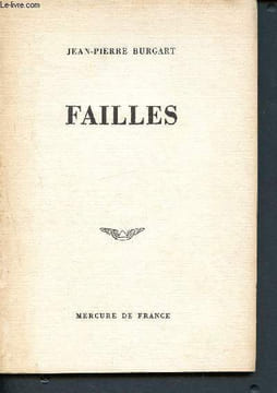 Failles. Burgart Jean-Pierre