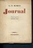 Journal 1896 - 1942. Ramuz C-F.