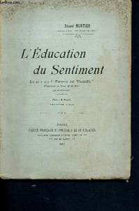 "l'éducation du sentiment - extrait des ""propos du Véghel"" flâneries au bord de la mer - 3éme mille"