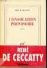 Consolation provisoire. Ceccatty René (de)
