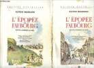 L'épopée au faubourg - récits et romans de paris - 2 volumes - tomes i et ii : trique nénesse et cie- les cent gosses- trique, gamin de paris- titine- ...