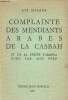 Complaintes des mendiants arabes de la casbah et de la petite Yasmina tu&eacute;e par son p&egrave;re - N&deg;10. Ait Djafer  Ismael