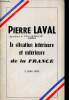 Pierre Laval expose la situation intérieure et extérieure de la france- 5 juin 1943. Laval Pierre