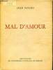 Mal d'amour / collection des prix goncourt. Fayard Jean