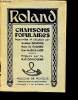 Roland chansons populaires Daumas. Damas Gustave, Ranse Marc (de), Boller Carlo