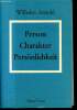 Person charakter personlichkeit -berichte und studien der hanns-seidel-stiftung e.v. münchen - band 5. Arnold Wilhelm