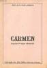 Carmen d'après Prosper Mérimée - Anthologie des plus belles histoires d'amour -N°16 - écho de la mode présente - supplément à l'écho de la mode N°16 ...