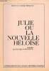 Julie ou la nouvelle Héloïse d'après Jean-Jacques Rousseau - Anthologie des plus belles histoires d'amour - écho de la mode présente - supplément à ...