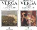 Tutte le novelle - 2 volumes : Tome 1 et tome 2 - N°163 - 164. Verga Giovanni