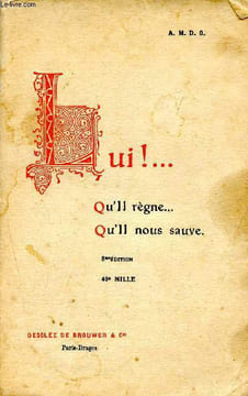 Lui ! ... qu'il règne ... qu'il nous sauve - 8éme édition. A.M.D.G.