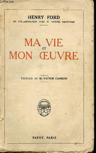 Ma vie et mon oeuvre
