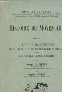 Histoire du moyen age - Tome VII - l'europe occidentale de la fin du XIVé siècle aux guerres d'italie - les premières grandes puissances