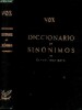 Diccionario de sinonimos - vox- tercera edicion. Gili Gaya Samuel